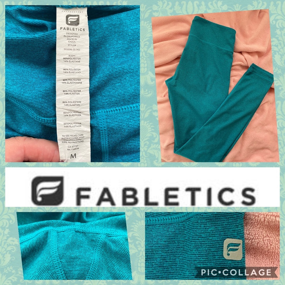 Fabletics EUC Size Medium 7/8 Leggings $19